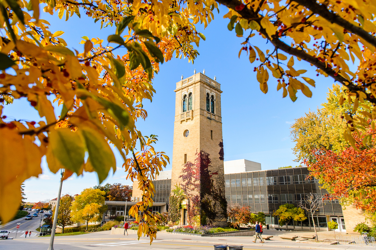 Carillon Tower in fall